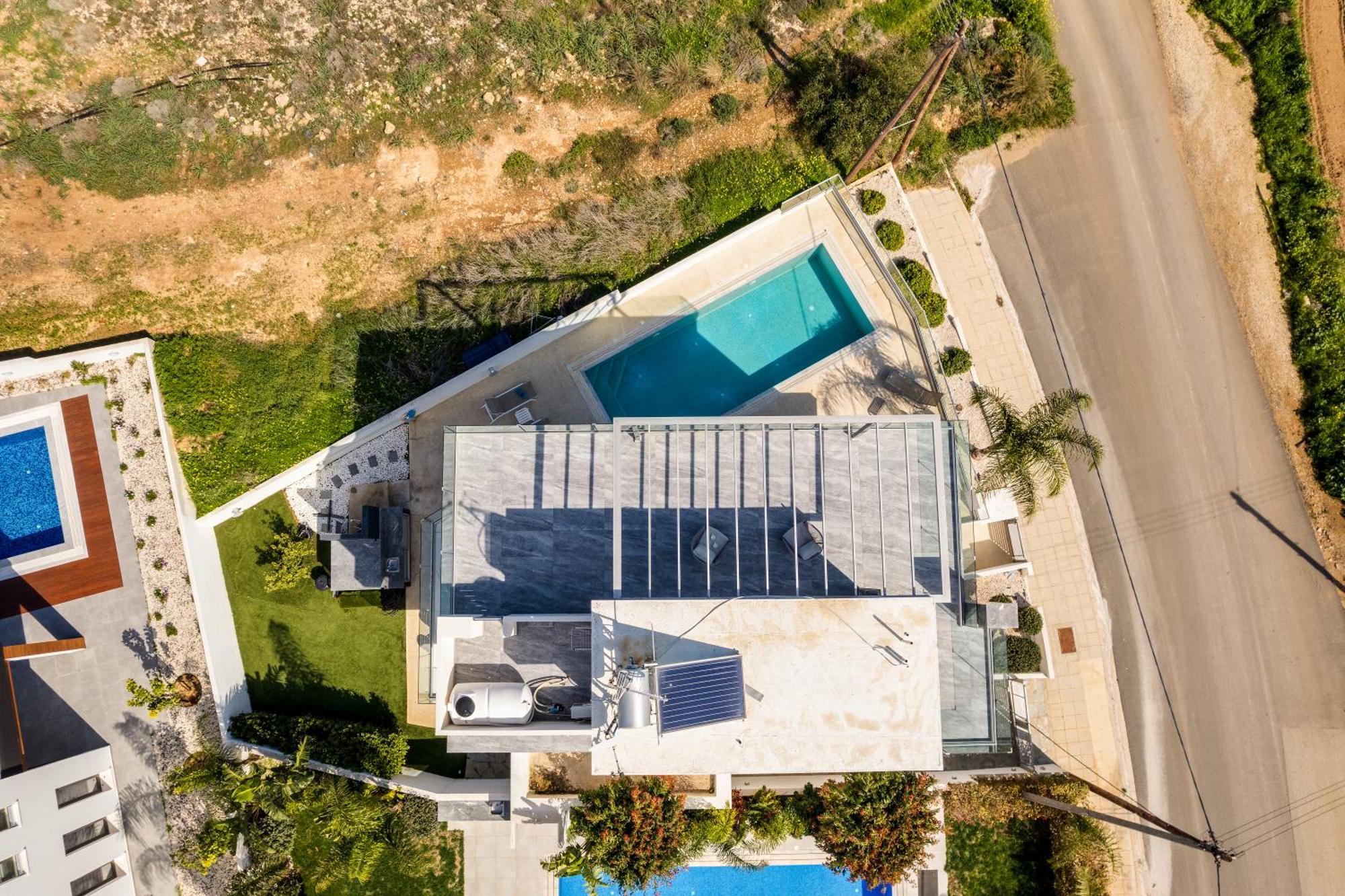 Seaside Luxury Villa Paralimni Exterior foto